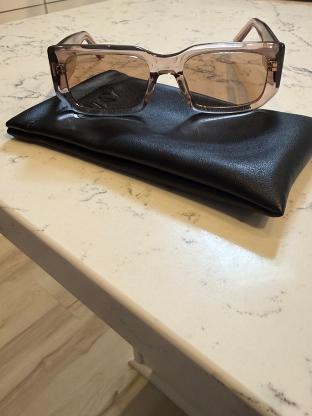 Quay Australia Tell Me More Sunglasses with Doe Fram and Brown Lenses - Picture 3 of 6